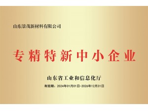 山東省專精特新中小企業(yè)